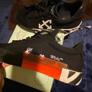 Off white sneakers used black cheap
